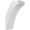 Ekena Millwork 3 1/2-in. W x 6-in. D x 10-in. H Thorton Architectural Grade PVC Knee Brace BRCP035X06X10THR - alternate 1